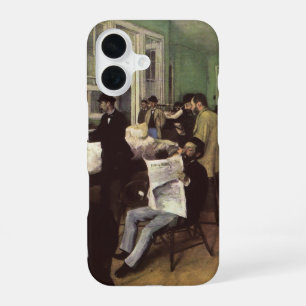 Katoenmarkt in New Orleans door Edgar Degas iPhone 16 Hoesje