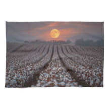 Katoenoogstmaan - Boerderijdecor