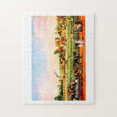  katoenplantage legpuzzel (Verticaal)