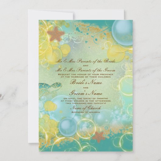 Katoenschildpadden, zeester kaart (Achterkant)