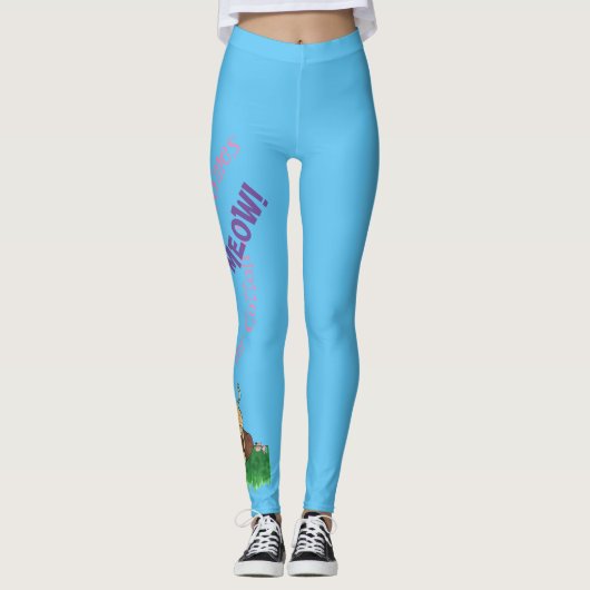 katoenstaart leggings (Voorkant)