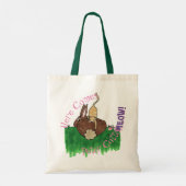 katoenstaart tote bag (Achterkant)
