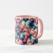 Katoensuiker Bubble Gum Mok (Voorkant rechts)