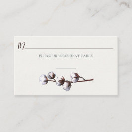 Katoentak, Houtnerf Huwelijksplaatskaartje Plaatskaartje