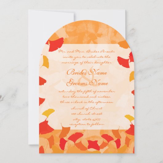 Katoentkerkoraal Oranje Rood Valle Ruwen Weddensch Kaart (Voorkant)