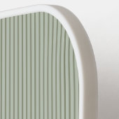 Katoentsenbandje Paarse Floral Script Monogram Pickleball Paddle (Links Detail)