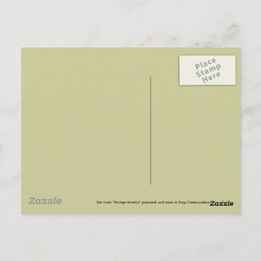 Katoenveld Briefkaart (Achterkant)