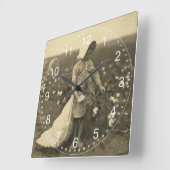 Katoenveld Vierkante Klok (Hoek)