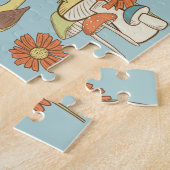  katoenvogels en dieren op maat legpuzzel (Zijkant)