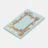 katoenvogels en dieren op maat post-it® notes (Schuin)