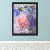 Katoenwolken Canvas Afdruk (Insitu (Houten vloer))