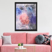 Katoenwolken Canvas Afdruk (Insitu (Woonkamer))