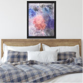 Katoenwolken Canvas Afdruk (Insitu (Slaapkamer))