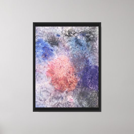 Katoenwolken Canvas Afdruk (Voorkant)