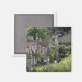 Katoesteenkool in het dorp magneet (Voorkant / Achterkant)