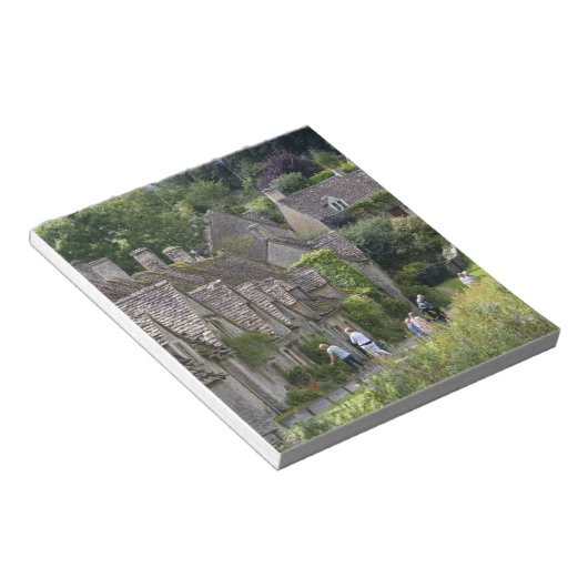 Katoesteenkool in het dorp notitieblok (Schuin)