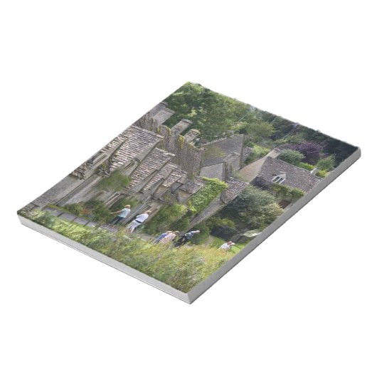 Katoesteenkool in het dorp notitieblok (Linkerzijde)