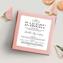 Katoetsenlabel Startbakkerij minimalistische stick