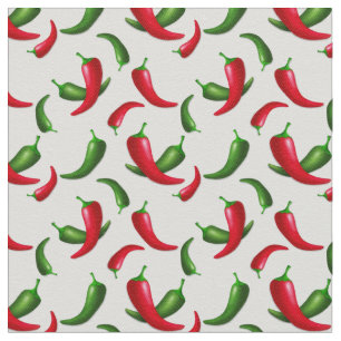 Katoetsenweefsel (zogenaamd Chili Pepper-patroon) Stof