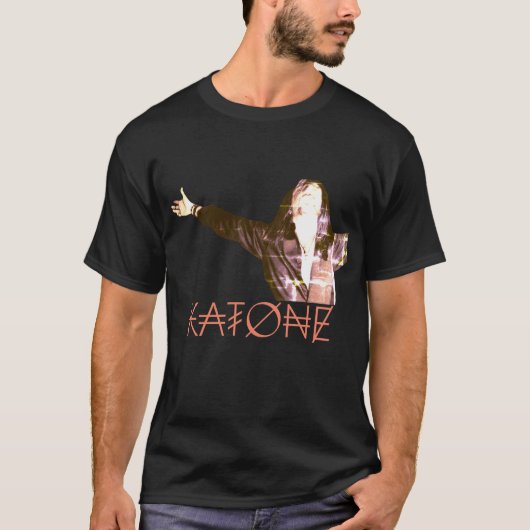 KATONE Mannen’s en Woman’s Graphic Dark T-Shirt (Voorkant)