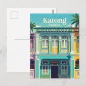 Katong Singapore Briefkaart (Voorkant / Achterkant)