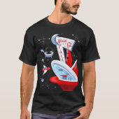 Katoomkatalysator Futuristisch Kat T-shirt (Voorkant)