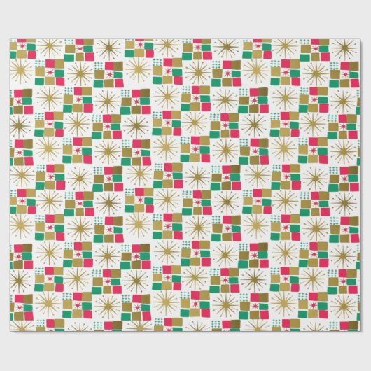 Katoomkerstpapier Cadeaupapier (Vlak)