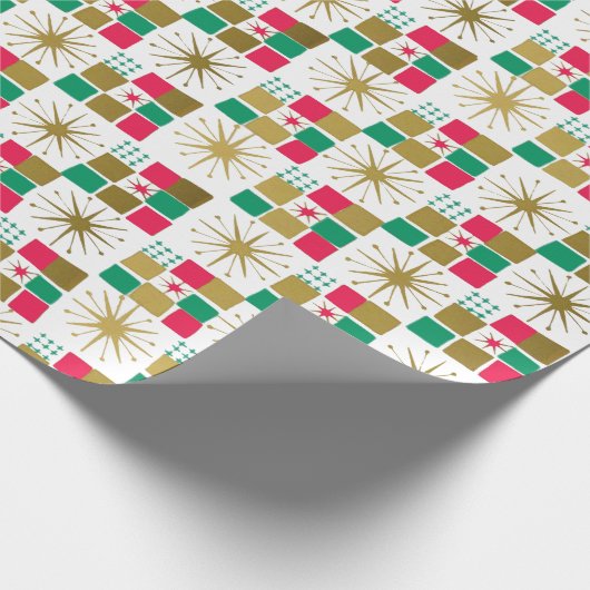 Katoomkerstpapier Cadeaupapier (Hoek)