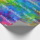 [Katoomkleurstof] Regenboogkleuren Verlooppapier Cadeaupapier (Hoek)