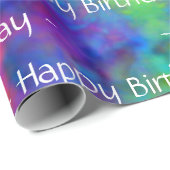 [Katoomkleurstof] Regenboogkleuren Verlooppapier Cadeaupapier (Rol Hoek)