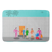 Katoompalmen Stewardess Party Bath Mat (Voorkant)