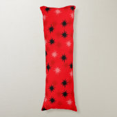 Katoomrode stedenbouwkundige piloot lichaamskussen (Voorkant Verticaal)