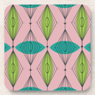 Katoomroze Ogee & Starburst hard Onderzetter van k