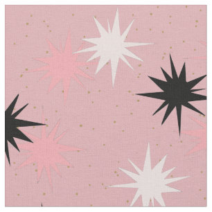 Katoomroze Starbursts Combed Cotton Fabric. Stof