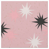Katoomroze Starbursts Combed Cotton Fabric. Stof (Close Up)