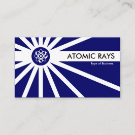 Katoomstraling - Donkerblauw Visitekaartje