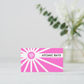 Katoomstraling - Roze Visitekaartje (Staand voorkant)