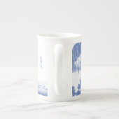 Katori's theekopje porselein kop (Achterkant)