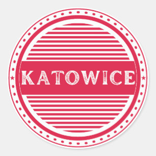 Katowice City Pride Embleem – Poolse identiteit Ronde Sticker
