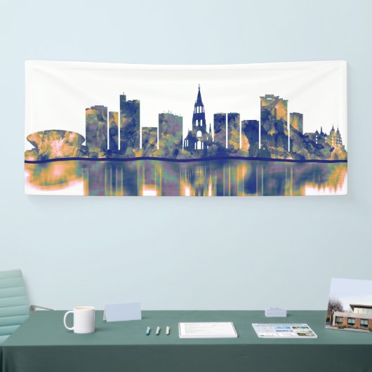 Katowice Skyline Spandoek (Beurs)