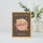 Katowice Stad Polen Retro Briefkaart (Staand voorkant)