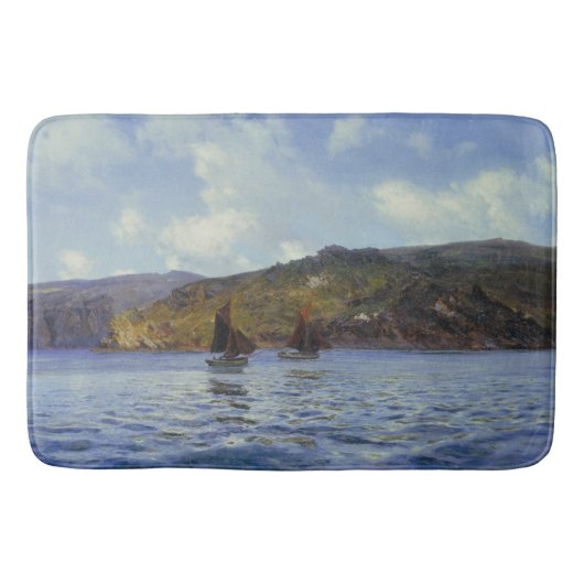 Katpootjes van de Land (door Henry Moore) Badmat (Voorkant)