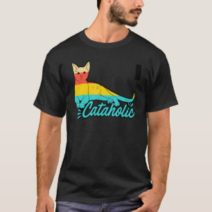 Katpuccino Kat Kopje Cappuccino Koffie Kat Kitten T-shirt
