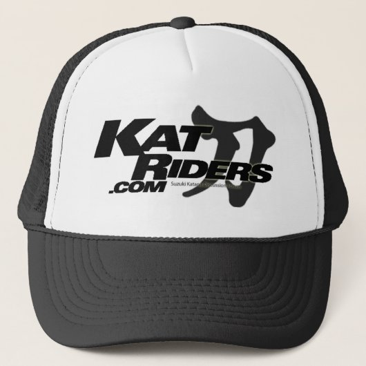 Katriders Logo w. Kanji Trucker Pet (Voorkant)