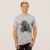 Katrijder Tri-Blend Shirt (Voorkant volledig)