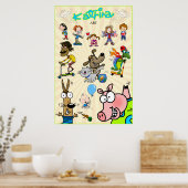 Katrina Art Large Poster (Keuken)