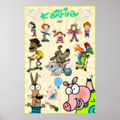 Katrina Art Large Poster (Voorkant)