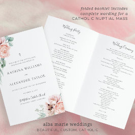 Katrina katholieke Wedding Mass Ceremony Programma