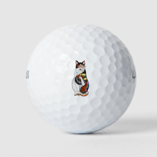 katroken golfballen (Voorkant)