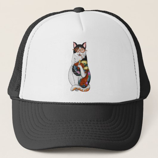 katroken trucker pet (Voorkant)